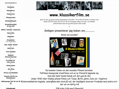 klassikerfilm.se snapshot