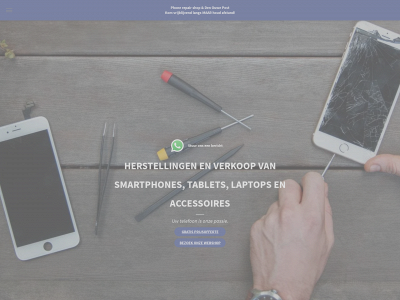 phonerepairshop.be snapshot