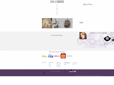 lisacarrier.com snapshot