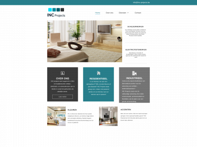 inc-projects.be snapshot