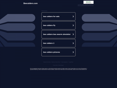 beecaldero.com snapshot