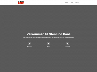stenlunddans.dk snapshot