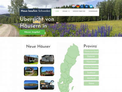 hauskaufenschweden.de snapshot