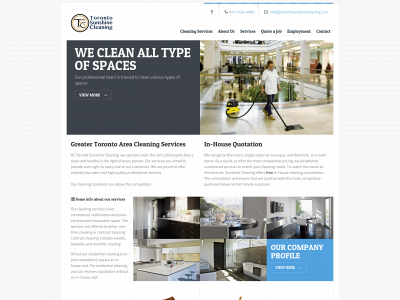 torontosunshinecleaning.com snapshot