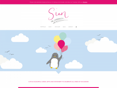 sianshrimpton.co.uk snapshot