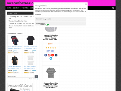 meccanbazaar.com snapshot