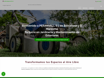 www.jardineriaperanvall.es snapshot