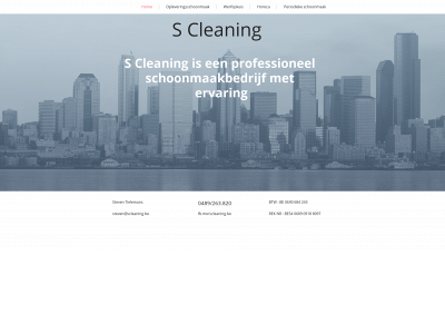 scleaning.be snapshot