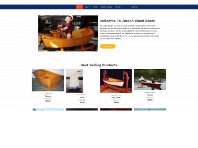 jordanwoodboats.com snapshot