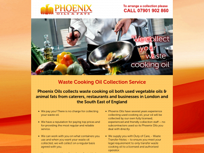 phoenixoils.co.uk snapshot