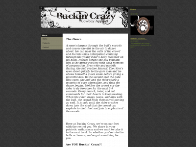 buckincrazy.com snapshot