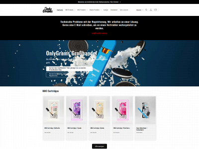 onlygrams-b2b.com snapshot