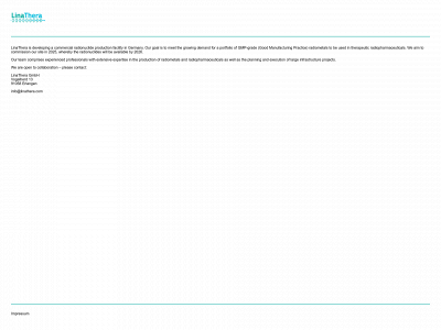 linathera.com snapshot