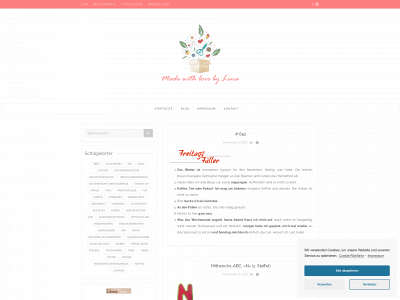 madewithlovebylina.de snapshot