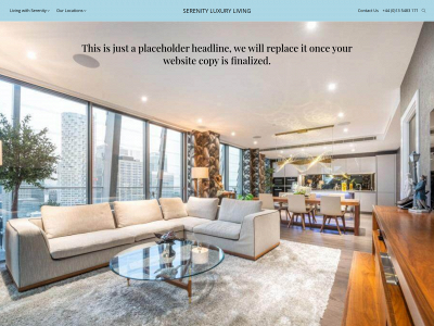 serenityluxuryhomes.co.uk snapshot