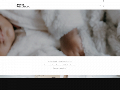 mindfulmotherhood.co snapshot