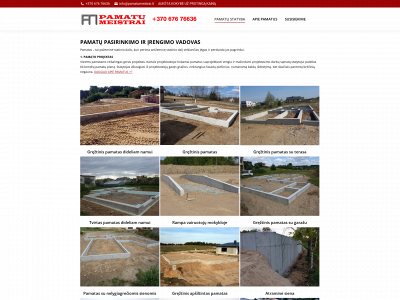 pamatumeistrai.lt snapshot