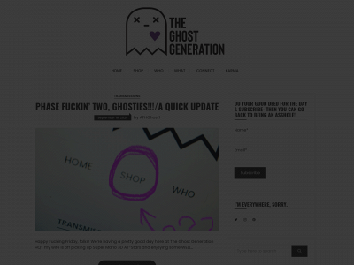 theghostgeneration.com snapshot