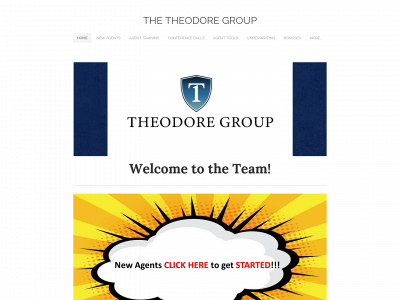 www.theodoregroup.info snapshot