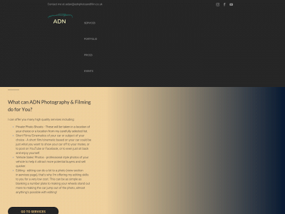 adnphotoandfilm.co.uk snapshot