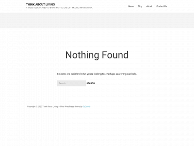 thinkaboutliving.com snapshot