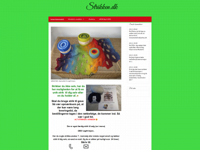 strikken.dk snapshot