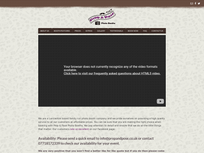 propandpose.co.uk snapshot