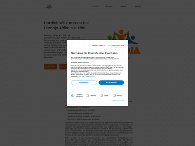 pamojaafrika.org snapshot
