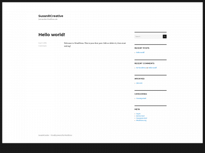 susanrcreative.com snapshot