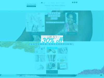 www.makeupbyqueenisha.com snapshot