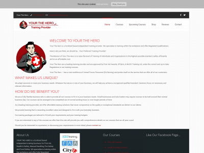 yourthehero.co.uk snapshot