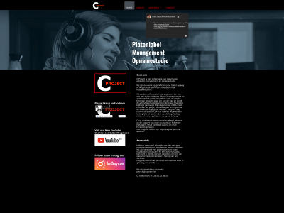 c-project.be snapshot