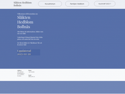 hedbloms.com snapshot
