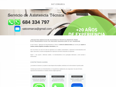 www.satcomarca.com snapshot