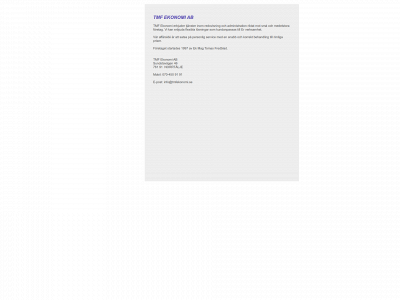 tmfekonomi.se snapshot