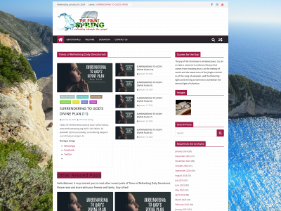 thefountspring.org snapshot