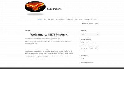 ieltsphoenix.com snapshot