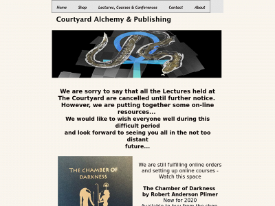 courtyardalchemy.com snapshot