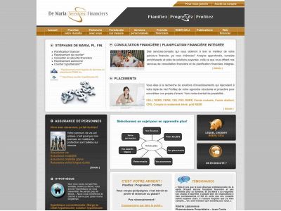 stephanedemaria.com snapshot