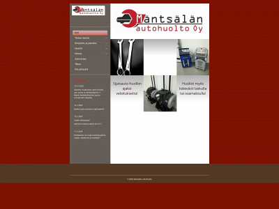 mäntsälänautohuolto.fi snapshot
