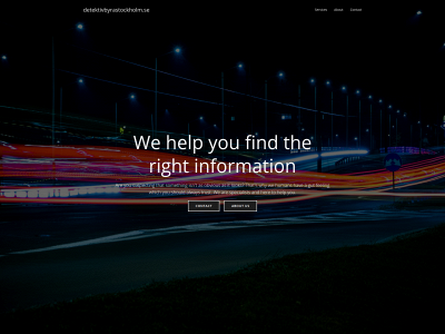 detektivbyrastockholm.se snapshot