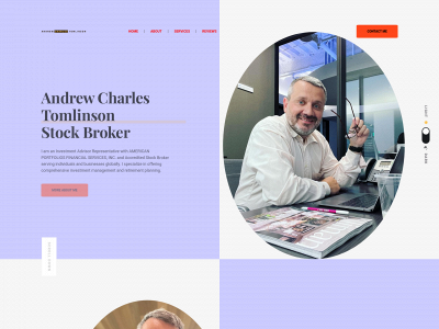 andrewcharlestomlinson.com snapshot