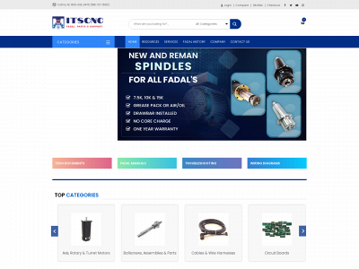 itscnc.com snapshot