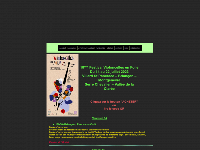 violoncellesenfolie.com snapshot