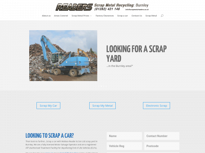 scrapmetalburnley.co.uk snapshot