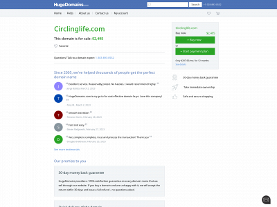 circlinglife.com snapshot