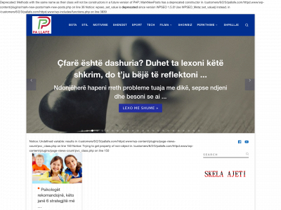 pallafe.com snapshot