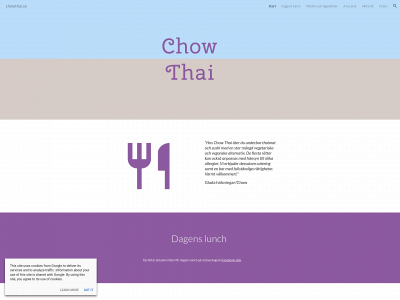 chowthai.se snapshot
