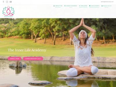 shama-kaur.com snapshot