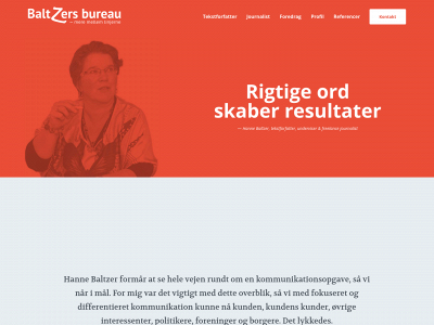 baltzersbureau.dk snapshot